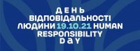 19 жовтня – Всеукраїнський день відповідальності людини