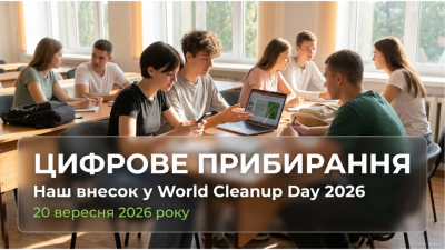 World Cleanup Day 2026 – прибрали цифровий простір