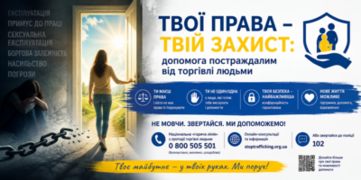 Твої права – твій захист: допомога постраждалим від торгівлі людьми