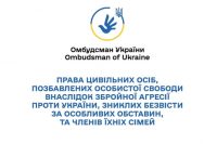 Права цивільних осіб, постраждалих внаслідок збройної агресії проти України